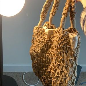 Hand made brand new basket bag